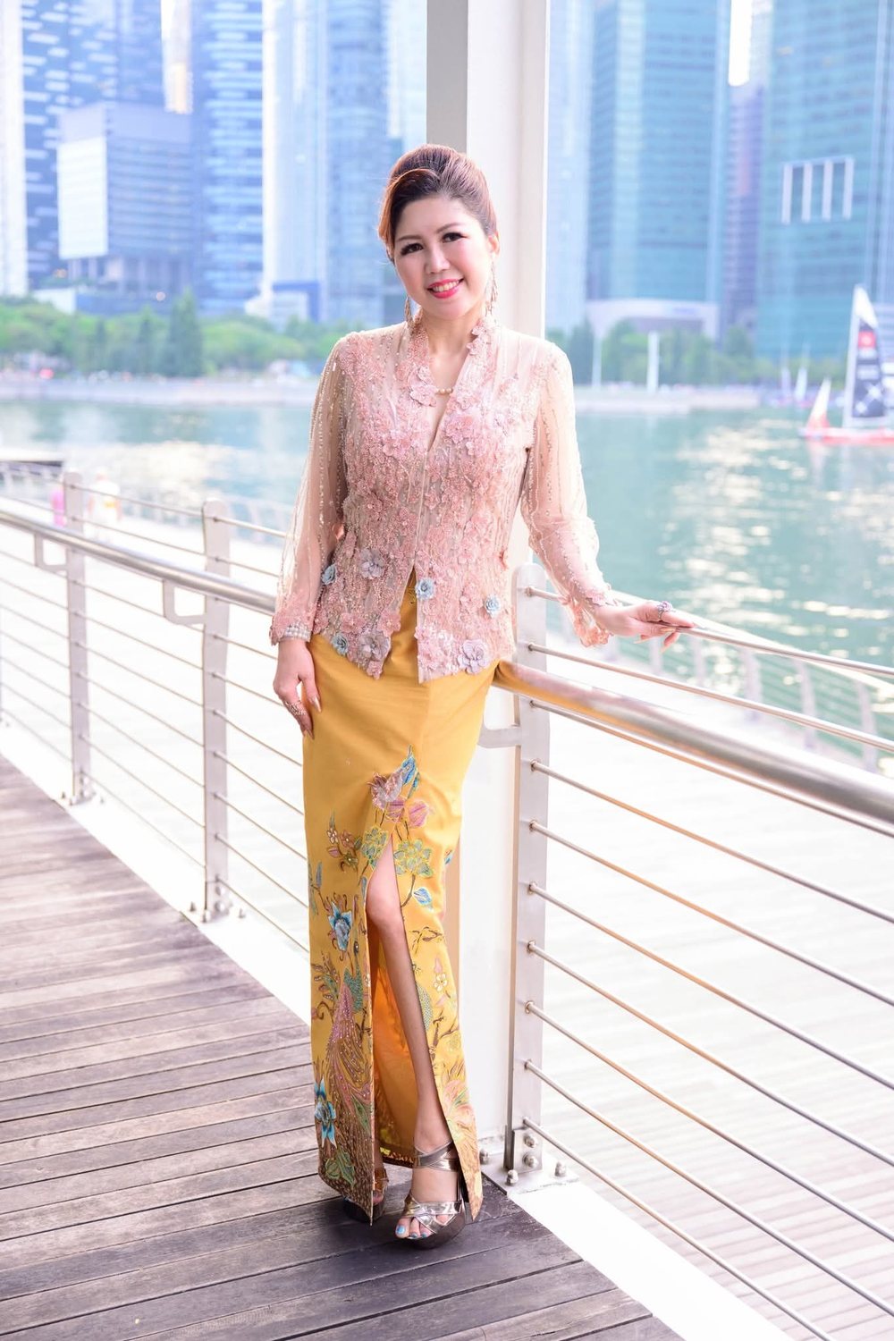 Celestia Faith Chong at Marina Bay, Singapore.